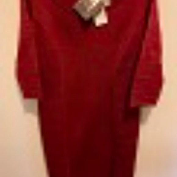 CRIMSON MILANO SHEATH DRESS (size L) NWT (never worn) - Picture 7 of 8